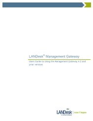 LANDesk Management Gateway - Community