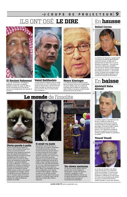 Mise en page 1 - Algérie news quotidien national d'information