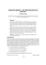 Financial Market â Its Types and Roles in Industry - Abhinav Institute ...