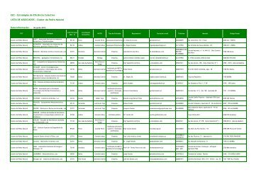 Cluster da Pedra Natural Data Informação