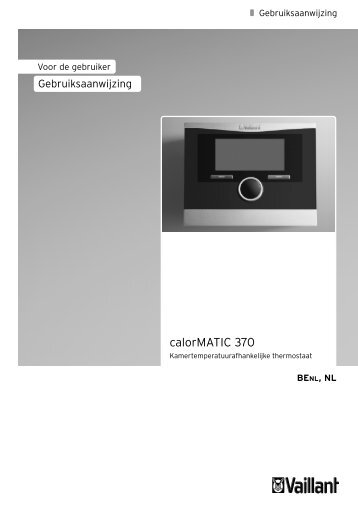 calorMATIC 370 - Vaillant