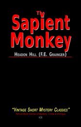 The Sapient Monkey - Hornpipe Vintage Publications
