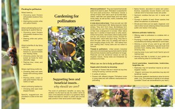 Gardening for Pollinators - City of Kamloops