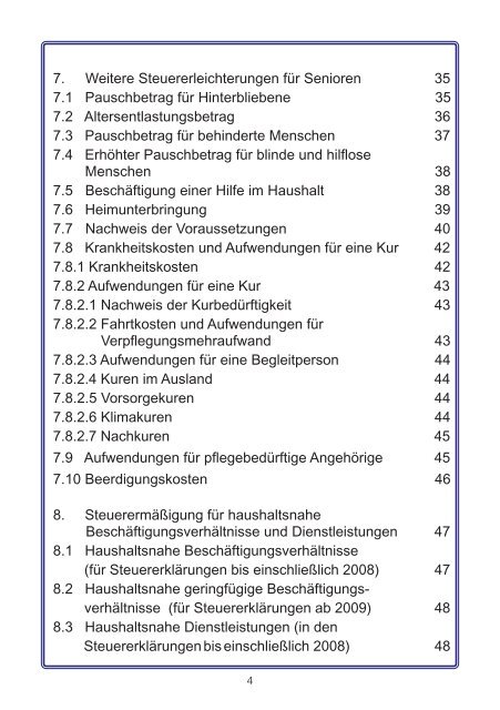 steuertipps steuertipps informationsbroschüre