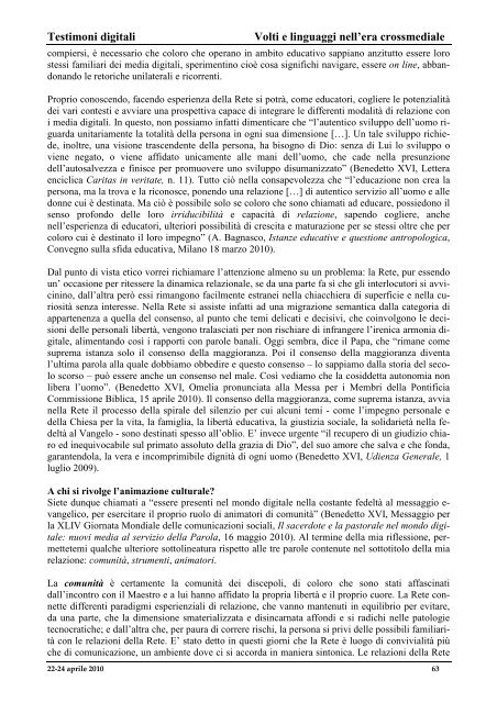 #documenti#fede#Testimoni digitali - Relazioni del convegno