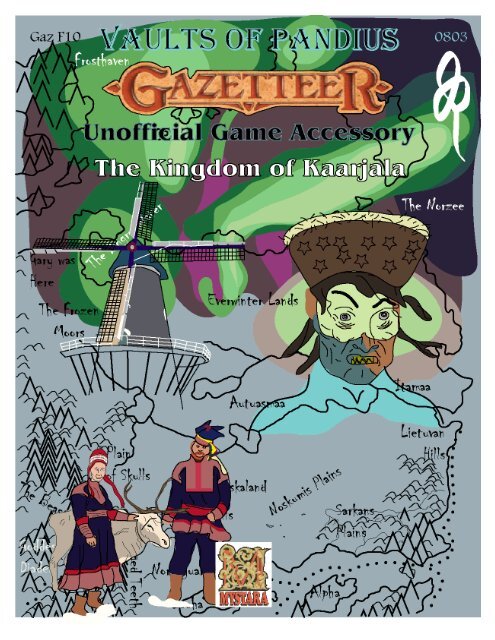 Gaz F10 The Kingdom of Kaarjala - Vaults of Pandius