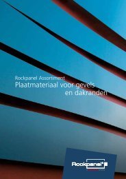 Plaatmateriaal voor gevels en dakranden - Architectura