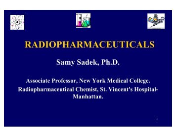 RADIOPHARMACEUTICALS