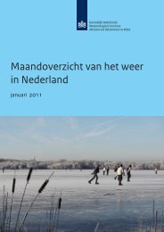 Maandoverzicht van het weer in Nederland - Knmi