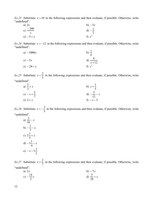 Math 017 Materials With Exercises