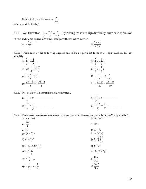 Math 017 Materials With Exercises