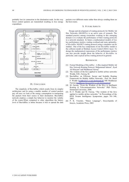 Journal of Emerging Technologies in Web Intelligence Contents