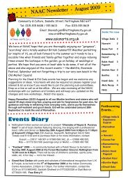 August 2009 Newsletter.pdf - Nottingham Asian Arts Council