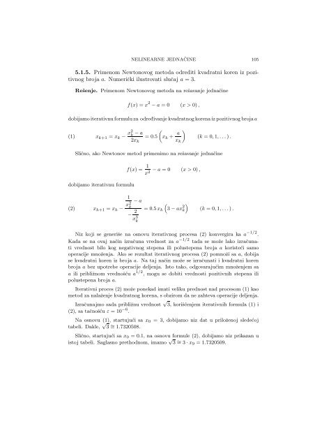 Numerical Mathematics - A Collection of Solved Problems