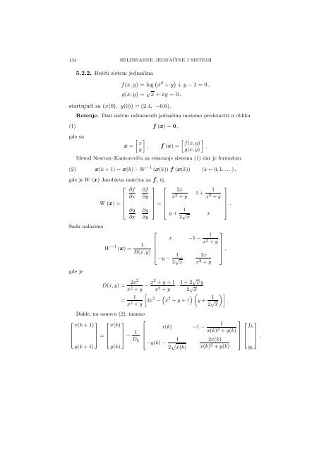 Numerical Mathematics - A Collection of Solved Problems