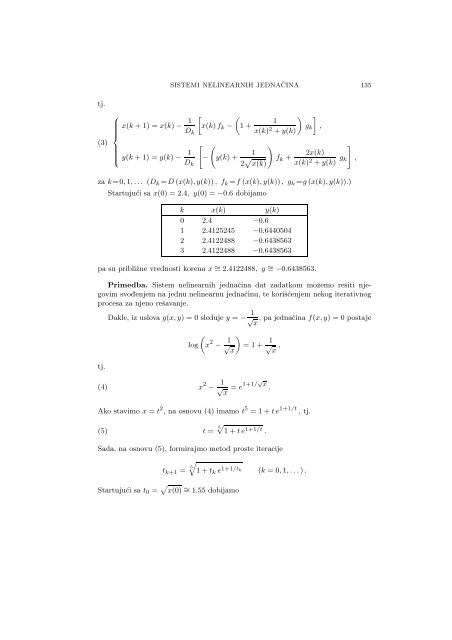 Numerical Mathematics - A Collection of Solved Problems