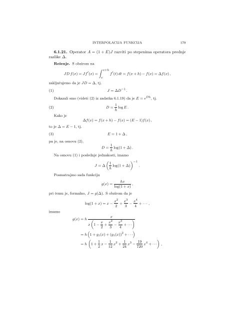 Numerical Mathematics - A Collection of Solved Problems