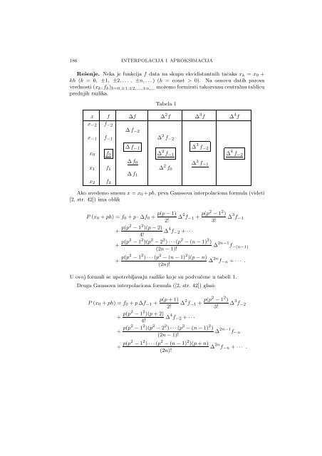 Numerical Mathematics - A Collection of Solved Problems