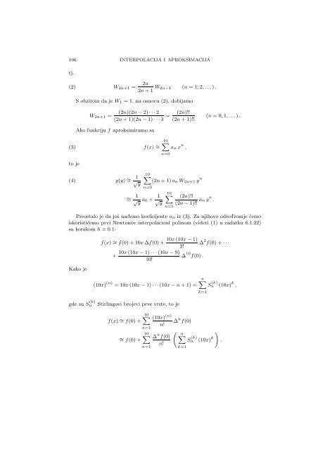 Numerical Mathematics - A Collection of Solved Problems