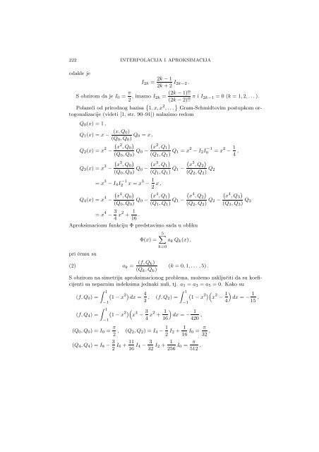 Numerical Mathematics - A Collection of Solved Problems