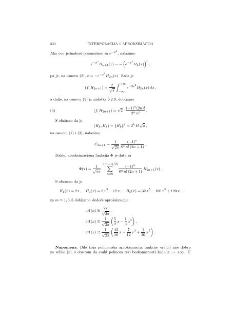 Numerical Mathematics - A Collection of Solved Problems