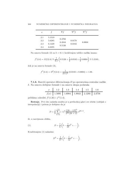 Numerical Mathematics - A Collection of Solved Problems