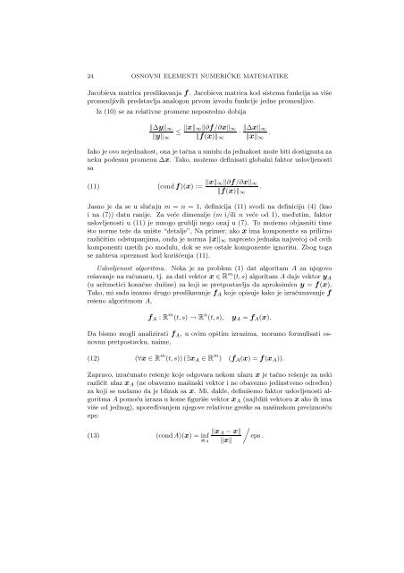 Numerical Mathematics - A Collection of Solved Problems