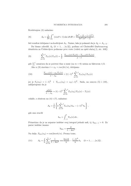 Numerical Mathematics - A Collection of Solved Problems