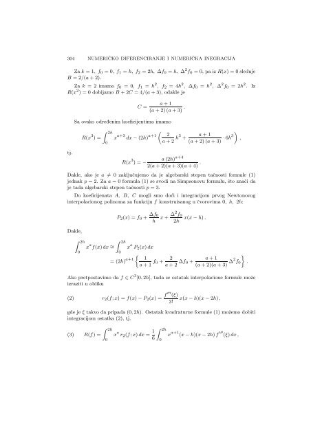 Numerical Mathematics - A Collection of Solved Problems