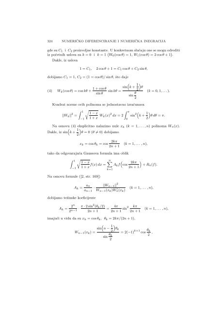 Numerical Mathematics - A Collection of Solved Problems