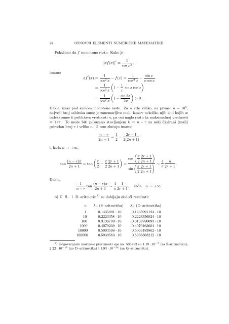 Numerical Mathematics - A Collection of Solved Problems