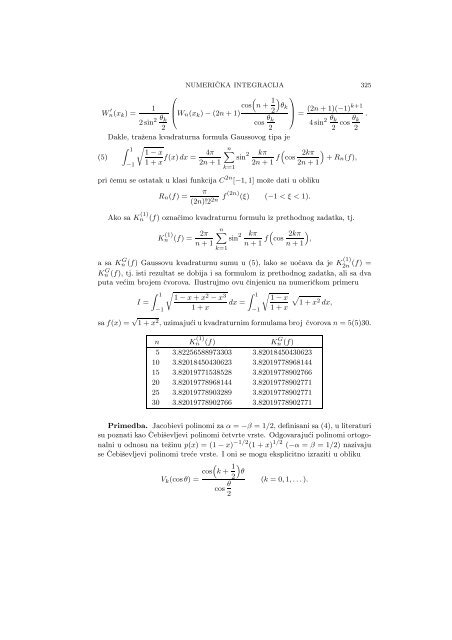 Numerical Mathematics - A Collection of Solved Problems