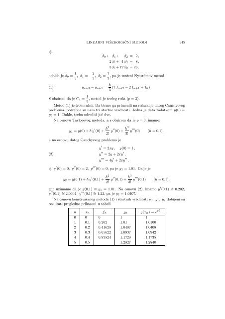 Numerical Mathematics - A Collection of Solved Problems