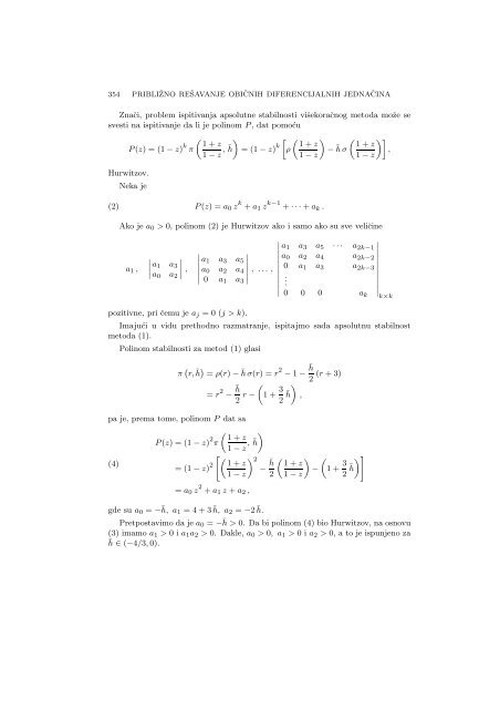 Numerical Mathematics - A Collection of Solved Problems