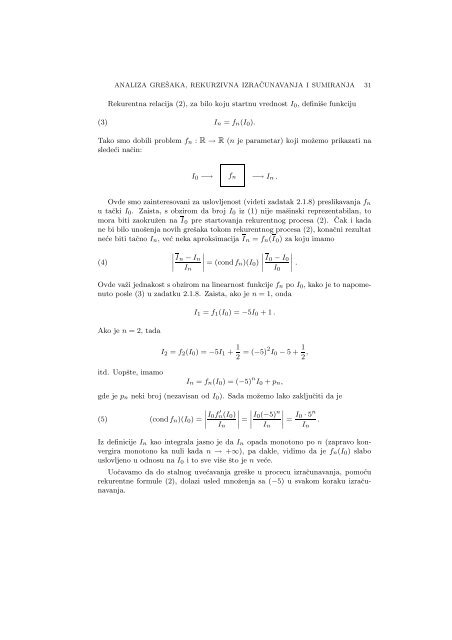 Numerical Mathematics - A Collection of Solved Problems