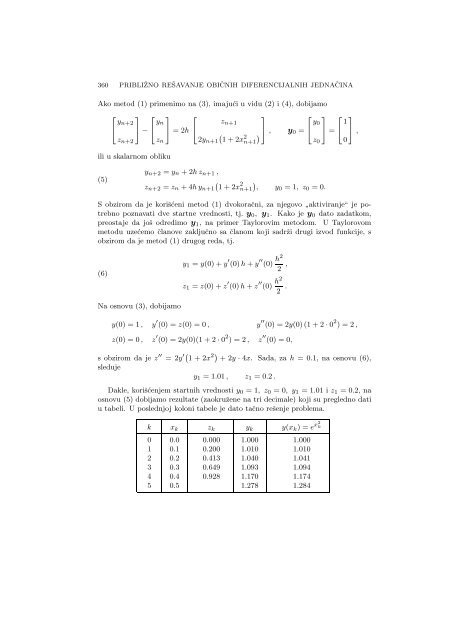 Numerical Mathematics - A Collection of Solved Problems