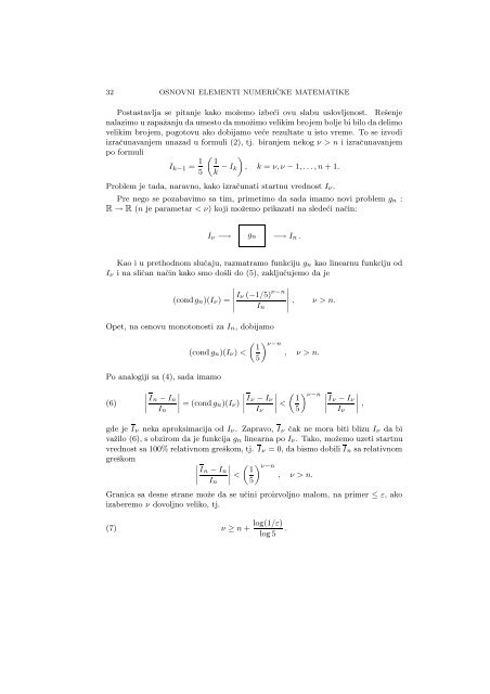 Numerical Mathematics - A Collection of Solved Problems