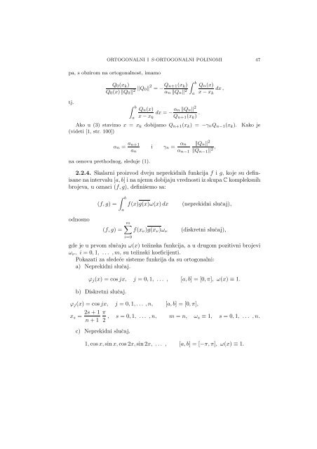 Numerical Mathematics - A Collection of Solved Problems