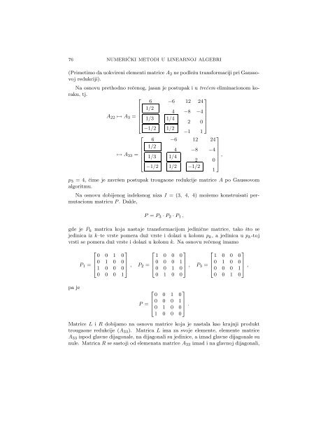 Numerical Mathematics - A Collection of Solved Problems