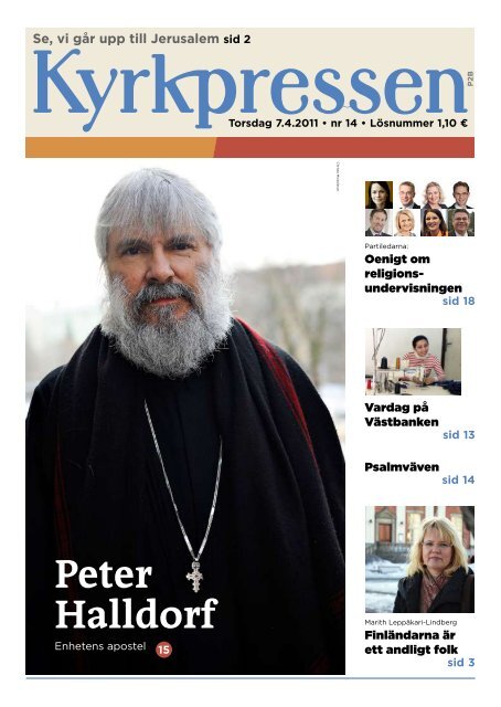 Kyrkpressen 14/2011 (PDF: 4.3MB)