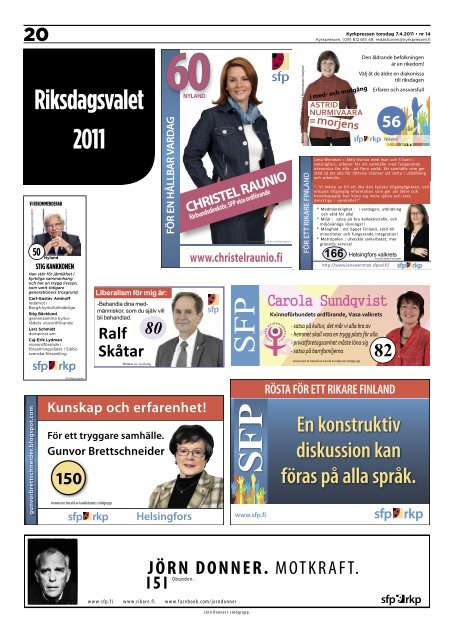 Kyrkpressen 14/2011 (PDF: 4.3MB)