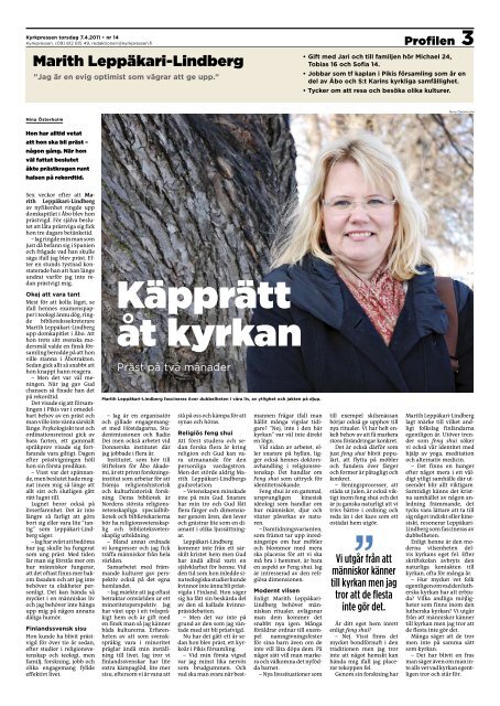 Kyrkpressen 14/2011 (PDF: 4.3MB)