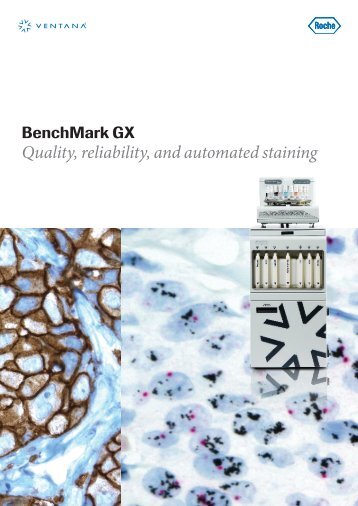 BenchMark GX Brochure - Ventana Medical Systems