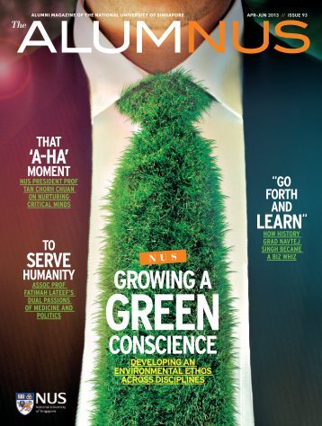 GROWING A CONSCIENCE - Office of Alumni Relations - National ...