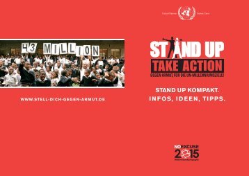 Stand Up kompakt - UN-Millenniumkampagne