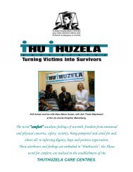 Thuthuzela Care Centres - National Prosecuting Authority