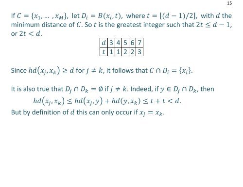 ICT12 3. Channel coding