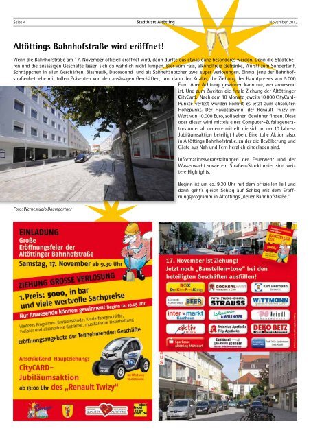 Stadtblatt Altötting - Stadt Altötting