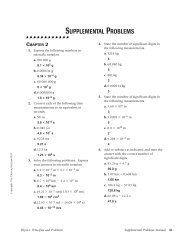 measurements - Dickey Physics