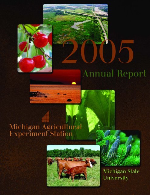 2005 Annual Report - AgBioResearch - Michigan State University